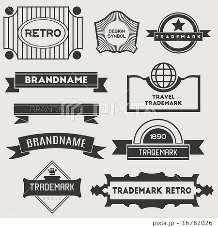 Retro Vintage Insignias or Logotypes 16782026