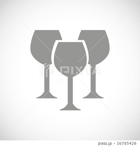 Stemware black iconのイラスト素材 [16785426] - PIXTA