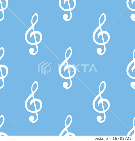Treble clef seamless pattern Treble clef seamless pattern 16785725