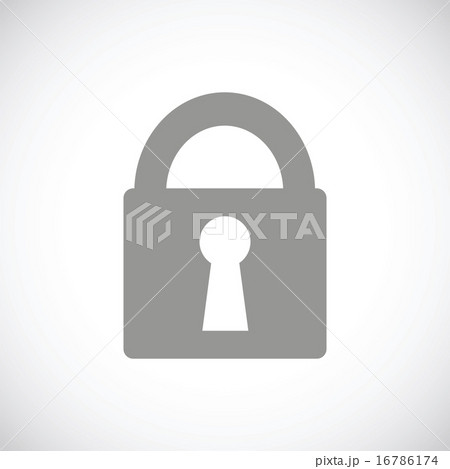 Lock black icon 16786174