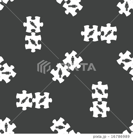 Pazzle pieces pattern Pazzle pieces pattern 16786989