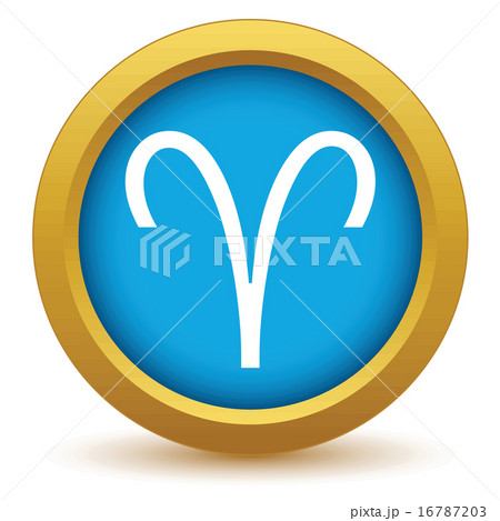 Gold Aries icon 16787203