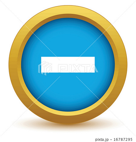 Gold minus icon 16787295
