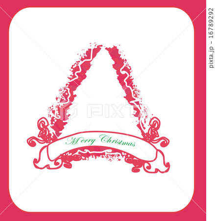 Abstract christmas tree card Abstract christmas tree card 16789292