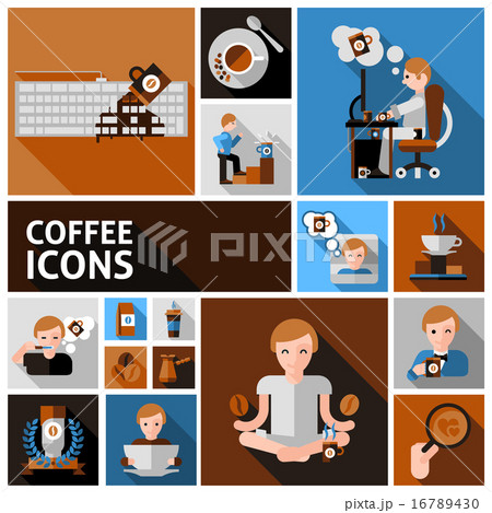 Coffee Icons Set 16789430