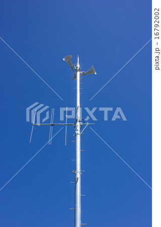 起こるかもしれない東南海沖地震や自然災害に備えて防災無線アンテナスピーカーが設置された 起こるかもしれない東南海沖地震や自然災害に備えて防災無線アンテナスピーカーが設置された 16792002