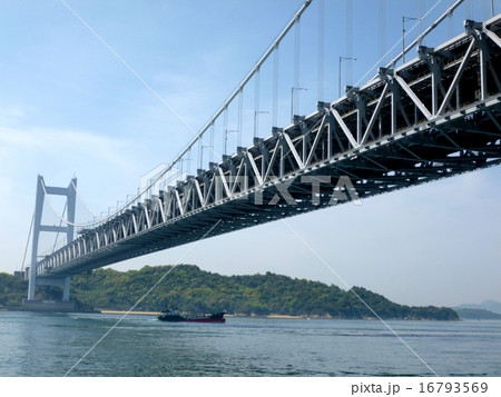 下津井瀬戸大橋 下津井瀬戸大橋 16793569