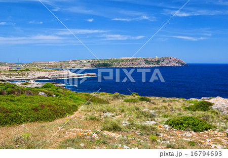 Menorca island coast 16794693