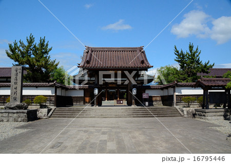 會津藩校　日新館南門 16795446