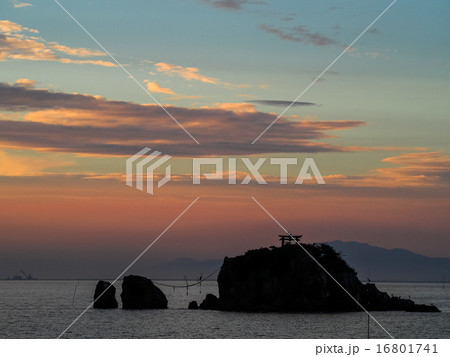 風流島の夕暮れ 16801741