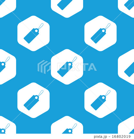 String tag hexagon pattern 16802019