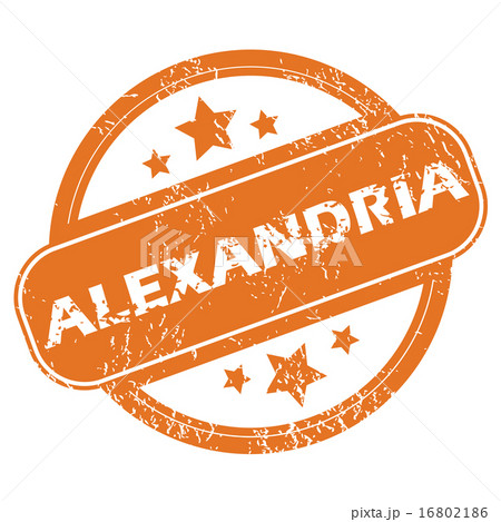 Alexandria round stamp Alexandria round stamp 16802186