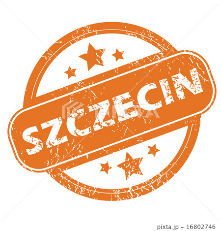 Szczecin round stamp 16802746