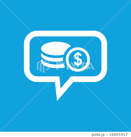 Dollar rouleau message icon Dollar rouleau message icon 16805917