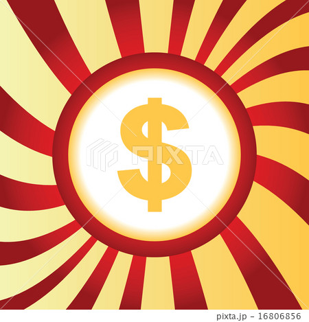 Dollar abstract icon 16806856