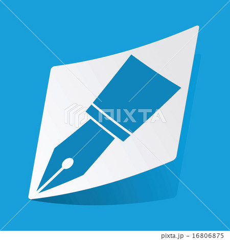 Ink pen nib sticker Ink pen nib sticker 16806875