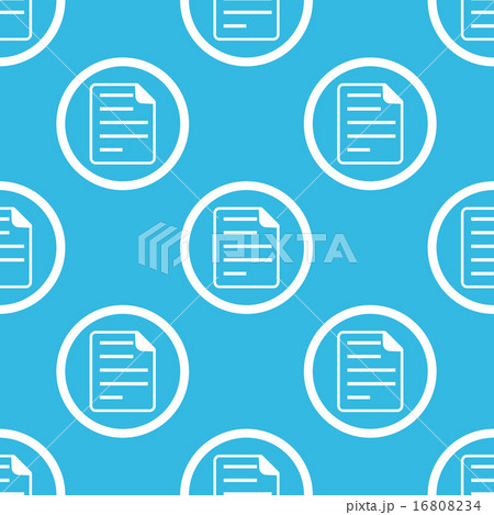 Document sign blue pattern 16808234