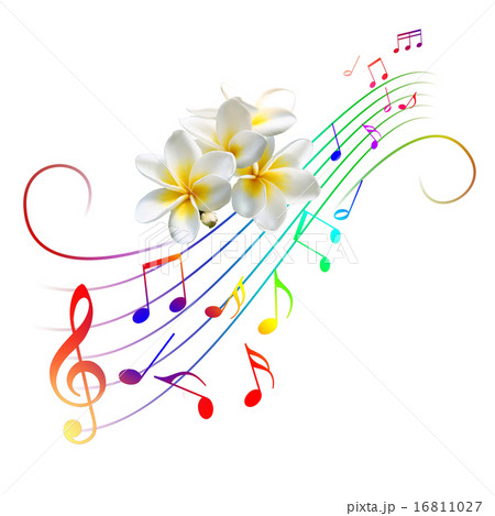 プルメリアと譜面 16811027