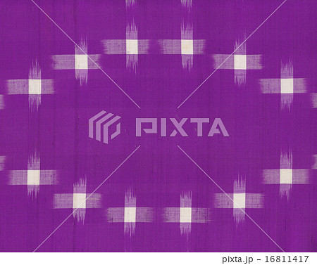 銘仙絣模様 16811417