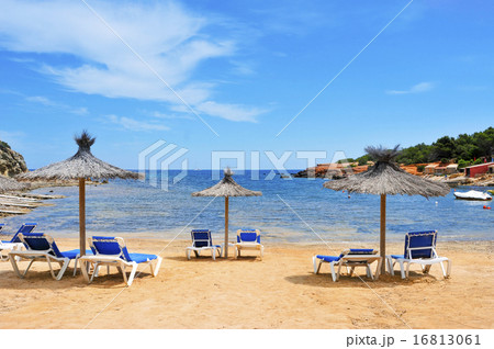 Es Pou des Lleo cove in Ibiza Island, Spain 16813061