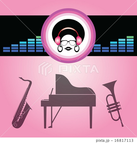 Lady listen soft music 16817113