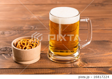 Oktoberfest Beer Mug and pretzels Oktoberfest Beer Mug and pretzels 16817224
