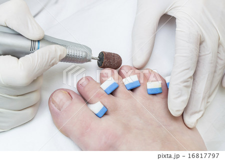 process of pedicure at beauty salon process of pedicure at beauty salon 16817797