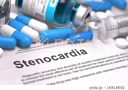 Stenocardia Diagnosis. Medical Concept. 16818692