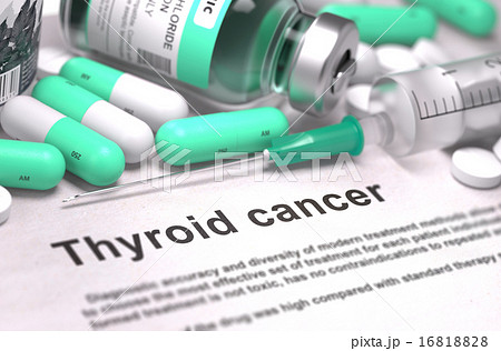 Diagnosis - Thyroid Cancer. Medical Concept. 16818828