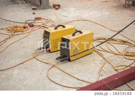 yellow welding machine yellow welding machine 16819188