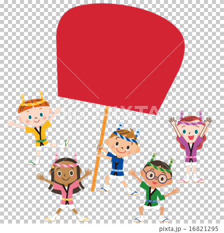 お祭りと子供達 お祭りと子供達 16821295