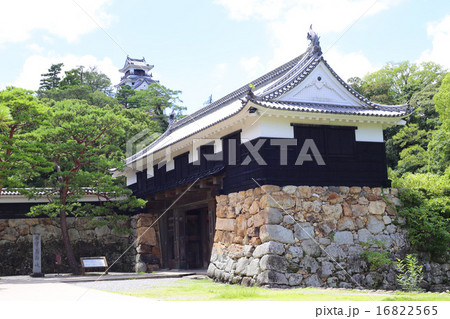 高知城と追手門 16822565