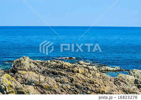 夏の日之出岬　（雄武町） 16823276