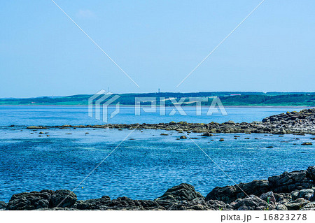 夏の日之出岬　（雄武町） 16823278