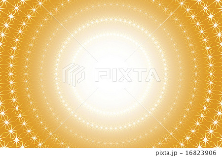 背景素材壁紙 円 輪 キラキラ 光の輪 光輪 星 スター 星屑 イルミネーション 放射状 打上げ花火のイラスト素材