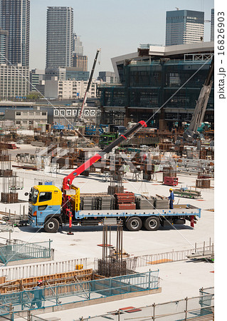 再開発中の豊洲地区 再開発中の豊洲地区 16826903