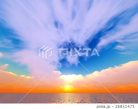 風と雲と海と 16831475
