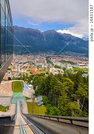 夏、旅、ヨーロッパ、オーストリア、インスブルック 16831587