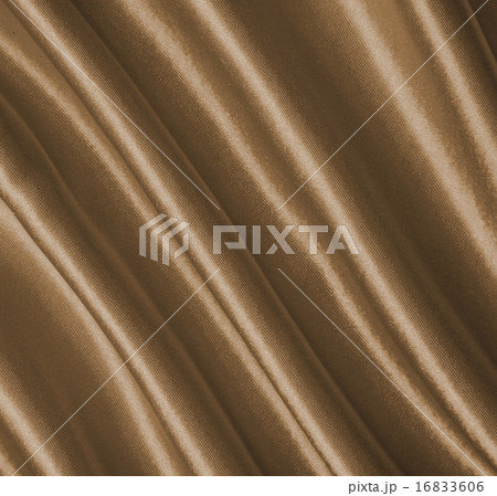 Smooth elegant golden silk as wedding background.  16833606