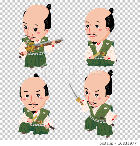 Oda Nobunaga 05 Stock Illustration