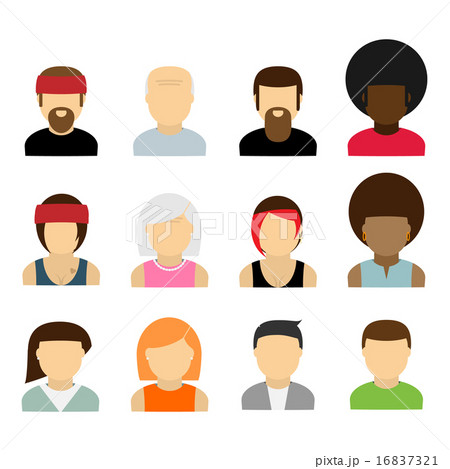 People icons. 16837321