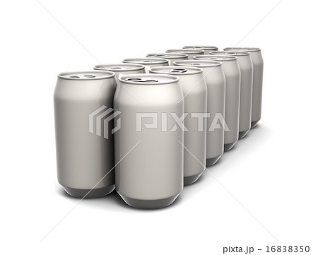アルミ缶のイラスト素材 1650