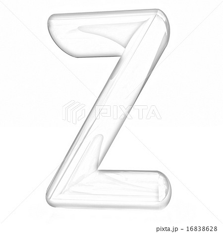 Alphabet on white background. Letter "Z" 16838628