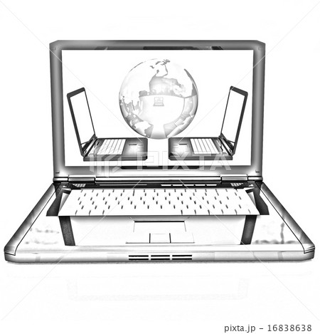 Computer Network Online concept Computer Network Online concept 16838638