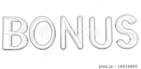 3d red text "bonus" 16838860