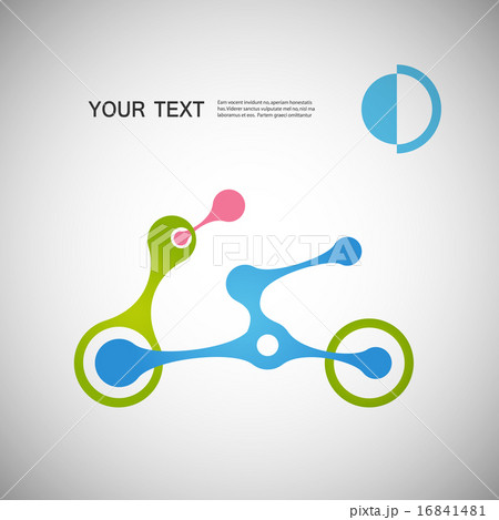 Vector abstract moto transport epsのイラスト素材 [16841481] - PIXTA