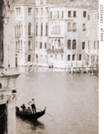 Artwork in retro painting style, Venice Artwork in retro painting style, Venice 16841615