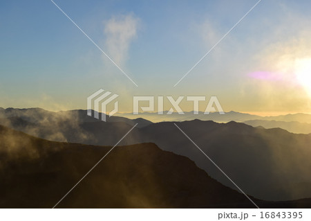 乗鞍の朝陽 16843395