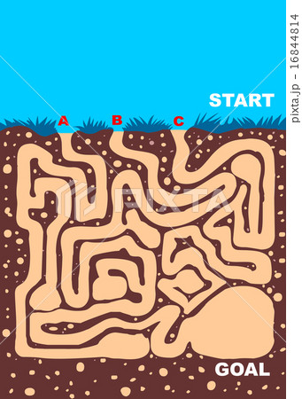 迷路＿穴 16844814