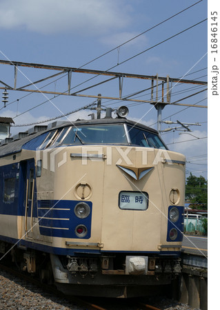 みちのく　583系　送り込み　神立駅 16846145